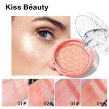 Fard à joues mat Palette de maquillage poudre minérale Rouge longue durée crème naturelle joue rose maquillage visage cosmétiques Maquillaje TSLM1