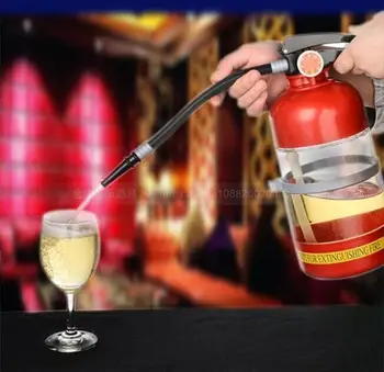 

Wine Drink Dispenser Fire Extinguisher Pourer Party Beer Water Dispenser Beer Barrels Beverage Liquor Bar Accessory WY615