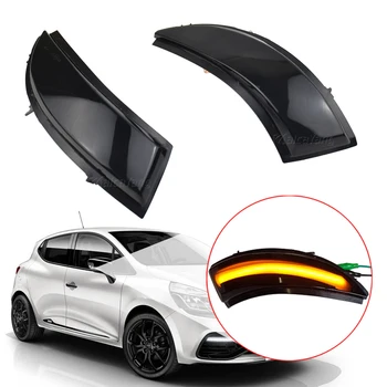 

Dynamic LED Blinker Indicator Mirror Turn Light Signal Repeater for Renault Clio IV MK4 BH RS Grandtour KH 2012 -2016