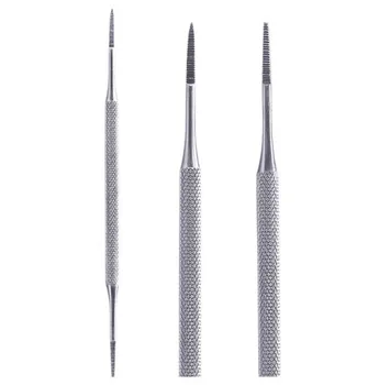 

30pcs/lot Stainless Toe Nail File Double Ended Pedicure File Satin Edge Ingrown Toe Nail Lifter Onychomycosis Paronychia