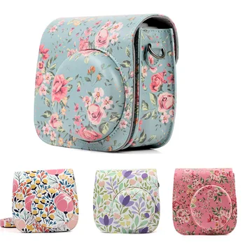 

for Fujifilm Instax Mini 8 9 Camera Protector Canvas Pouch Instant Film Camera Accessories, Quality Shoulder Strap Camera Bag