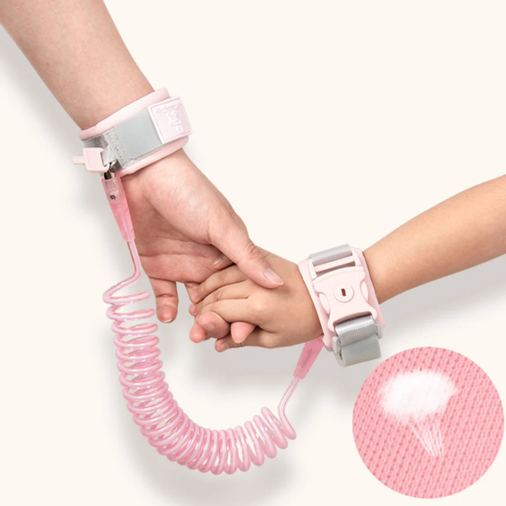 CYSINCOS Children Outdoor Walking Hand Belt Band Upgrade Baby Anti Lost Wrist Link Toddler Leash Safety Strap Rope Harness |