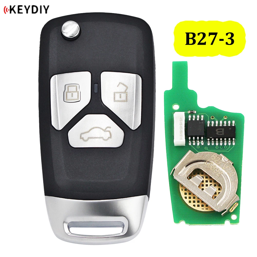 KEYDIY B series B27-3 3 button universal KD remote control for KD900 KD900+ URG200 KD-X2 mini Audi style | Автомобили и мотоциклы
