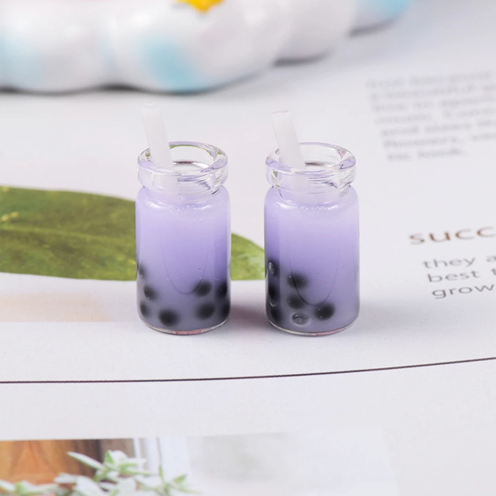 10 шт. смолы Boba чай слизи талисманы добавки поставки комплект DIY аксессуары ремесла наполнитель для пушистой прозрачной слизи игрушка
