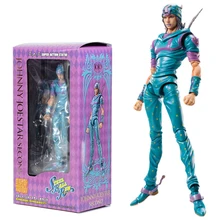 Medicos Pvc 16Cm Anime Figure Jojo's Bizarre Adventure Johnny Joestar Action Anime Figure Collection modello giocattoli per bambini