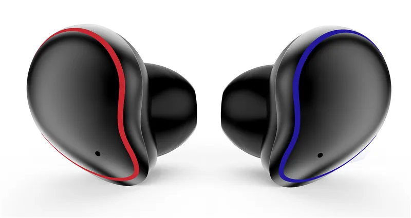 Black CLAITE SE-9 bluetooth 5,0 наушники беспроводные TWS бинауральные HiFi Handsfree Touch Водонепроницаемая гарнитура для Xiaomi - Цвет: Black