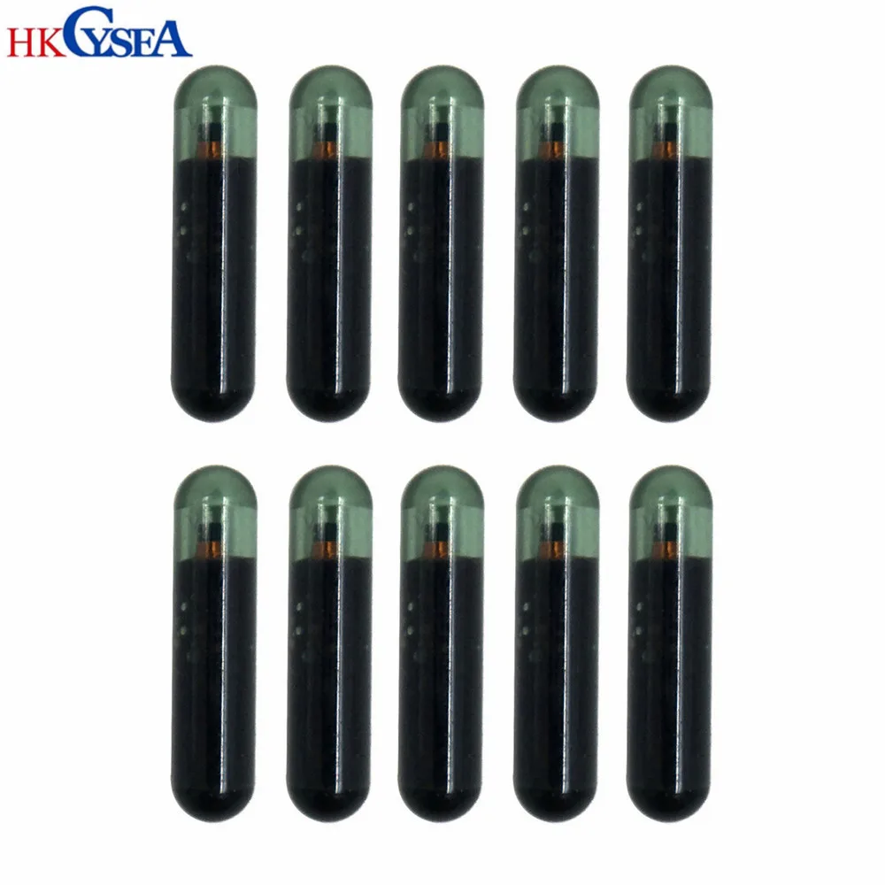 HKCYSEA 10 шт./лот TP05 ID20 T5 ID13 транспондер чип для Citroen Nissan Honda Fiat Buick VAG Audi ключ автомобиля - Цвет: T5 Glass