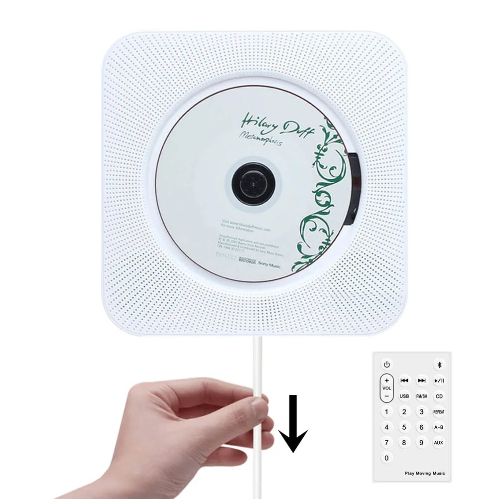 Bluetooth CD обучающая машина на домашней стене Reread VCD плеер cd-плеер пренатальная обучающая машина настенное крепление cd-проигрыватель Changer