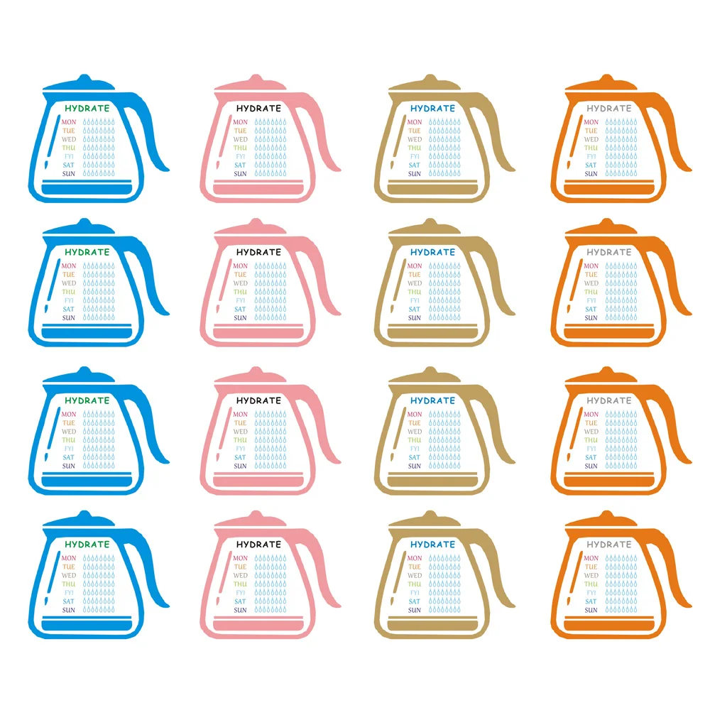 Ежедневный водяной трекер 1 шт. украшение сделай сам скрапбукинг ежедневник