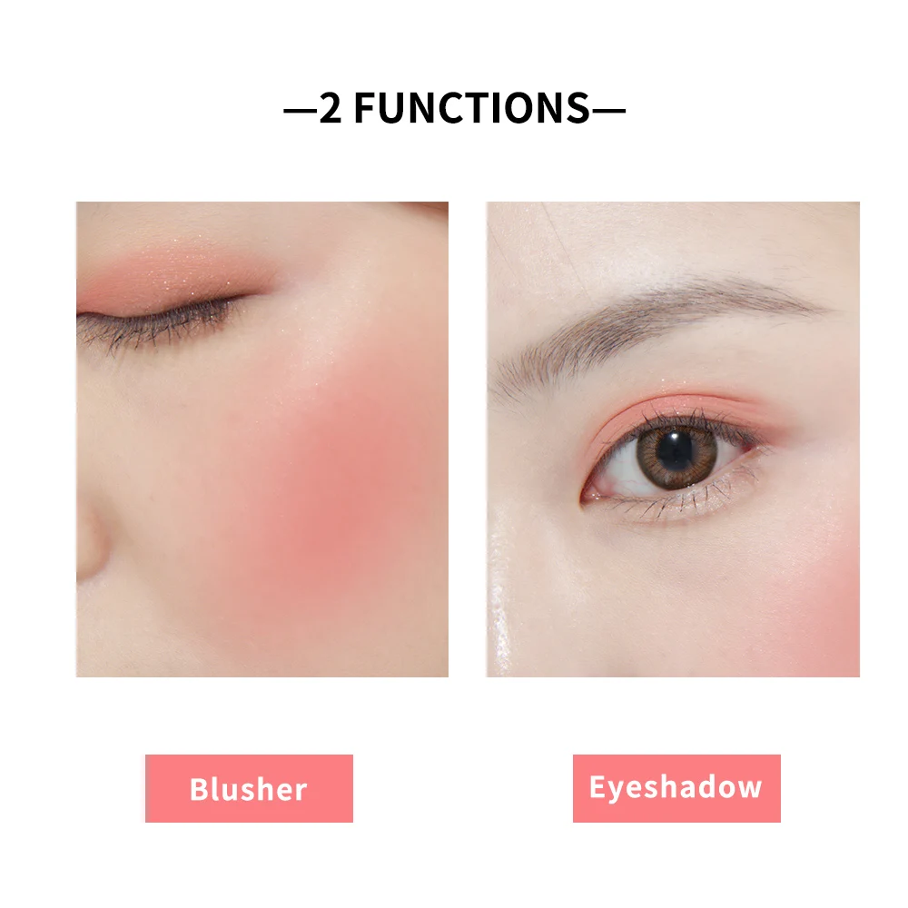 Girl Blush Peach Cream Makeup Blush Palette Cheek Contour Blush Cosmetics Blusher Cream Korean Makeup Rouge Cheek Tint Blush