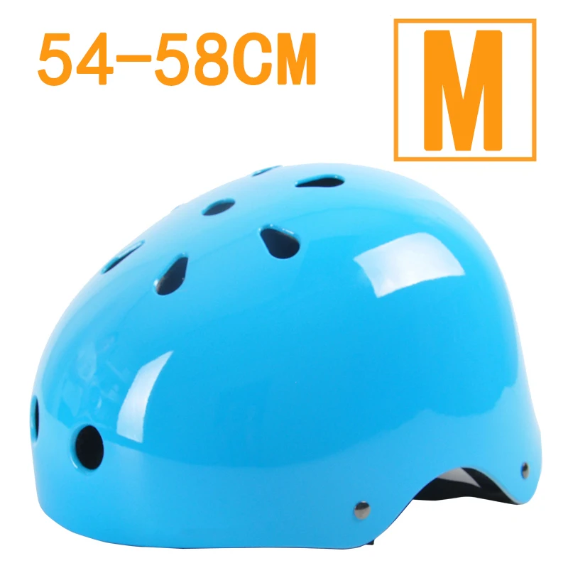 Sky Blue Велосипедный шлем для детей Детский велосипедный шлем унисекс защита 6 цветов От 8 до 15 лет шлем для спорта на открытом воздухе - Цвет: Sky Blue