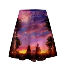 Черный клевер 3d принт Косплей Аниме юбка Harajuku Повседневный стиль Harajuku поп юбки Новые Сексуальные женские повседневные юбки горячая распродажа