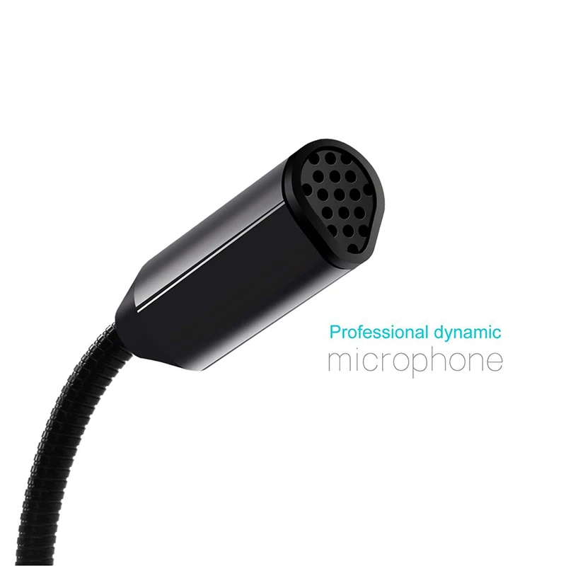 USB настольный мини микрофон Студийный офисный проводной стенд микрофон для ноутбука ноутбук Регулируемый Настольный чат пение микрофоны