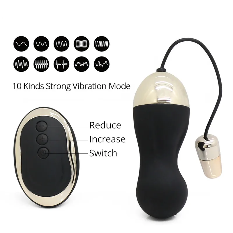10 Function USB Remote Control Vibrating Wireless Sex Eggs Masturbator Female G Spot Bullet Vibrator Sex Toys Products (6)