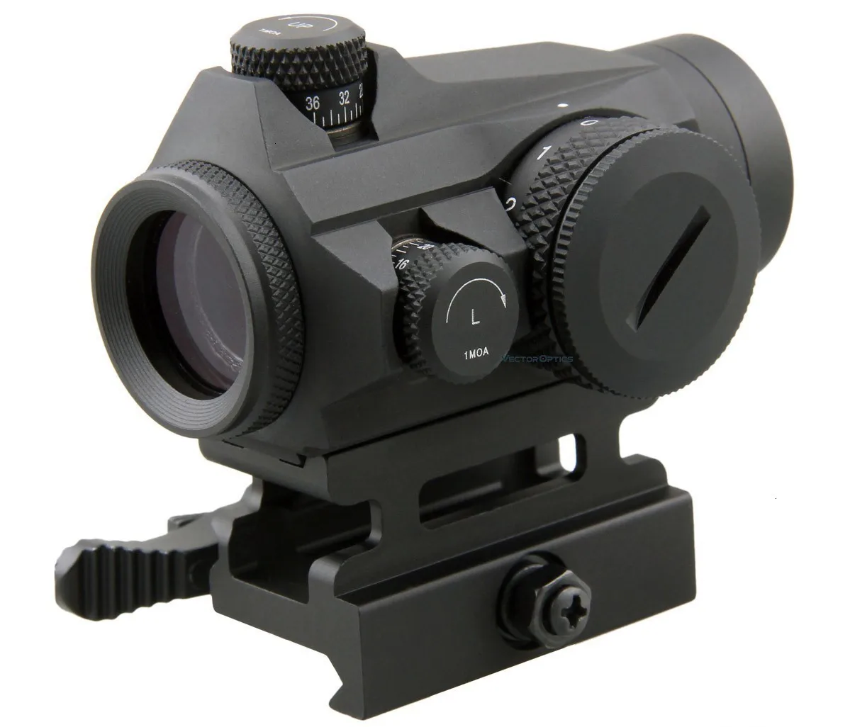 Векторная оптика Maverick 1x22 GenII Red Dot Sight Tactical 3 MOA 11 уровней красный компактный с QD Picatinny Mount для стрельбы по мишеням