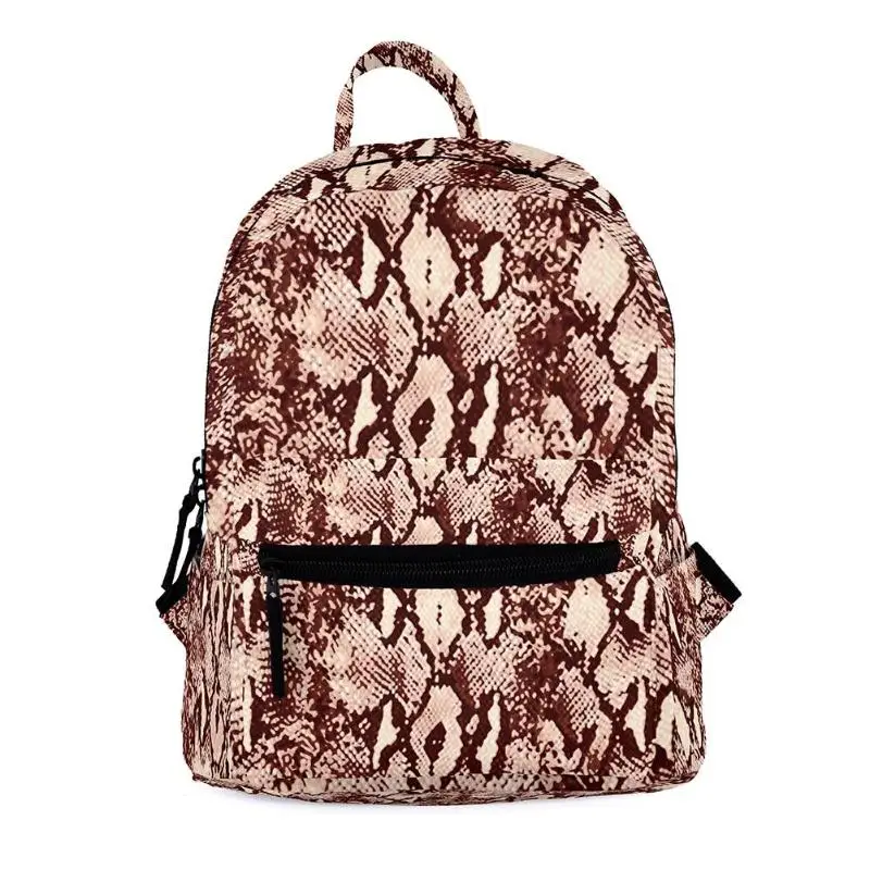 3D цифровой рюкзак со змеиным принтом для девочек, детский мини рюкзак для путешествий, школьный рюкзак со змеиным принтом, рюкзак с леопардом из искусственной кожи - Цвет: Style 6