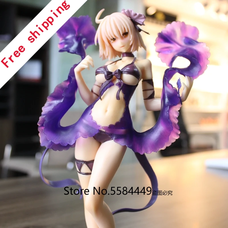 25 см аниме фигурка Fate/Grand Order Jeanne dɺrc (Alter) купальник Ver Коллекционная ПВХ