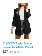JAYCOSIN ladies casual jacket long section cotton women