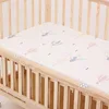 100% Cotton Crib Fitted Sheets With Elastic Band Baby Aldult Mattress Covers Printed Newborn Infant Bedding Set Kids Cot Sheet 5