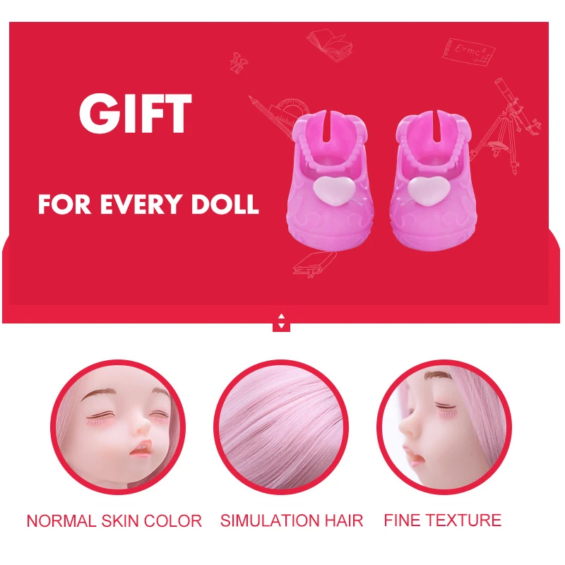 Новые куклы 22 шарнирная кукла Спящая BJD кукла без макияжа длинные волосы 28 см нормальное тело голый DIY игрушки для девочек Рождественский подарок,игрушки куклы кукла лол куклы лол куклы для девочек bjd кукла кукла