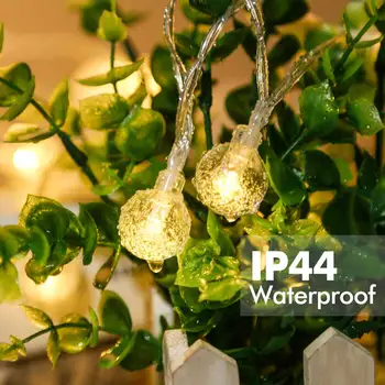 

4M LED Ball Lights Starry Fairy String Lights for Bedroom Garden Wedding Party RGB Warm White 220V EU Plug 110V US Plug