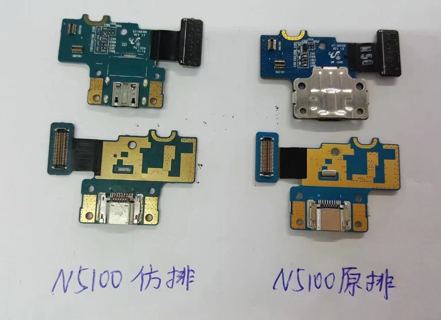 Per Samsung Galaxy Note 8.0 N5100 N5110 Usb Dock Di Ricarica Connettore Porta Scheda Flex Per Galaxy Tab 4 10.1 T530 Sm-T530 T531 T535