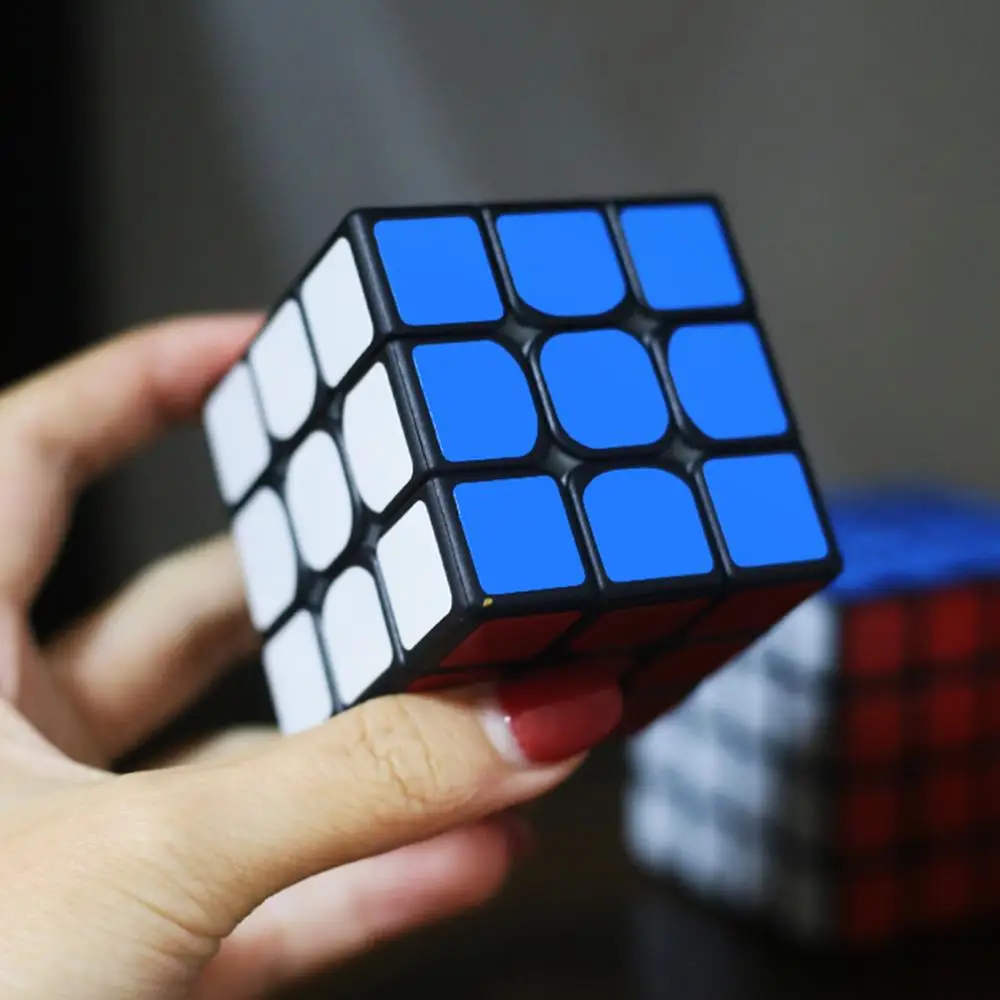 Новое поступление Shengshou Mr M 2x2x2 3x3x3 4x4x4 5x5x5x5 Магнитный магический куб набор с коробкой упаковка для детей подарок для взрослых-черный