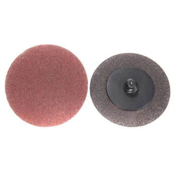 

25pcs Sanding Discs Abrasive Roll Lock Sandpaper Sanding Discs For Polishing Cleaning Tools 3 Inch 120 Grit Sanding Discs New