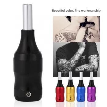 

3 Types Aluminum Alloy Tattoo Handles Machine Cartridge Grip Round Tattoo Handle Tube Tattoo Tool Accessory