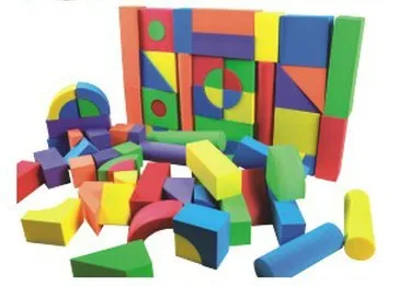 

Kindergarten Large EVA Foam Building Blocks Color Software Sponge KID'S Playground Educational Early Childhood Building Blocks T