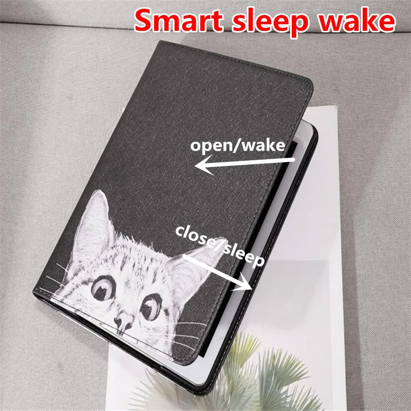 Чехол для Xiao mi Pad 4 4plus smart sleep Wake чехол Подставка для Xiaomi mi Pad 4 Plus 10,0 дюймов из искусственной кожи чехол