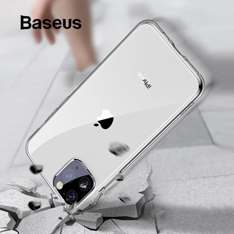 

Baseus High Transparent Silicone Case For iPhone 11 Pro Case Ultra Thin Soft TPU Cover Case For iPhone 11 Pro Max Case Cover