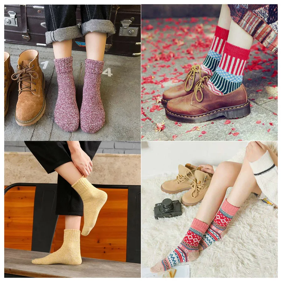 wool socks women new