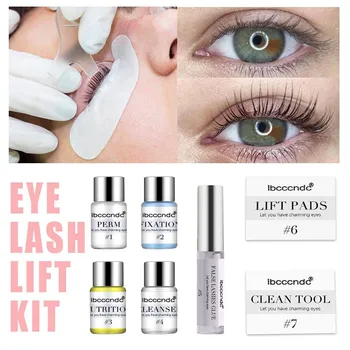 

Professional Eyelash Lift Kit With Lift Pads And Glue Portable Eye Lash Lift Tool Perming Eyelash Accessories