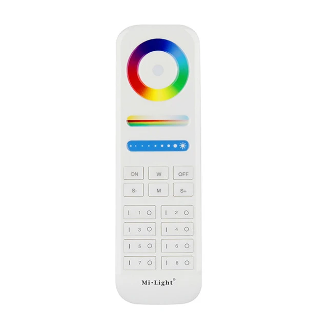 FUT089 Remote Mi Light 9 Вт RGB+ CCT светодиодный потолочный светильник FUT062 AC86~ 265 В регулировка яркости 2,4 г пульт дистанционного управления/WiFi IBOX приложение управление домашнее приспособление - Испускаемый цвет: FUT089 Remote