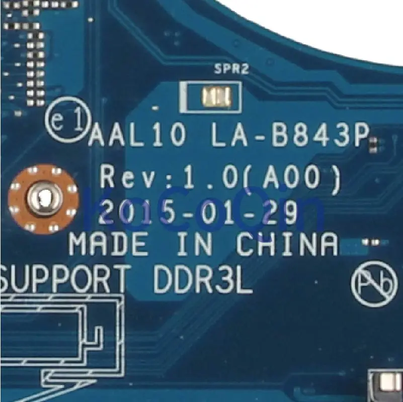 Motherboard para Dell Kocoqin Laptop Inspiron Mainboard I5-5200u Cn-0h23n7 0h23n7 La-b843p Sr23y N16v-gm-b1 Ddr3 5558 - Imagem 6