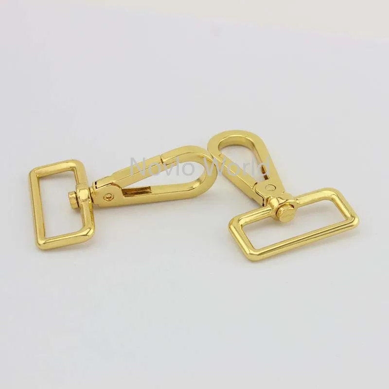 4 pieces, 61*32mm 1-1/4" metal buckle for bag dog collar lobster clasps snap hooks for backpacks strap key chain diy accessories