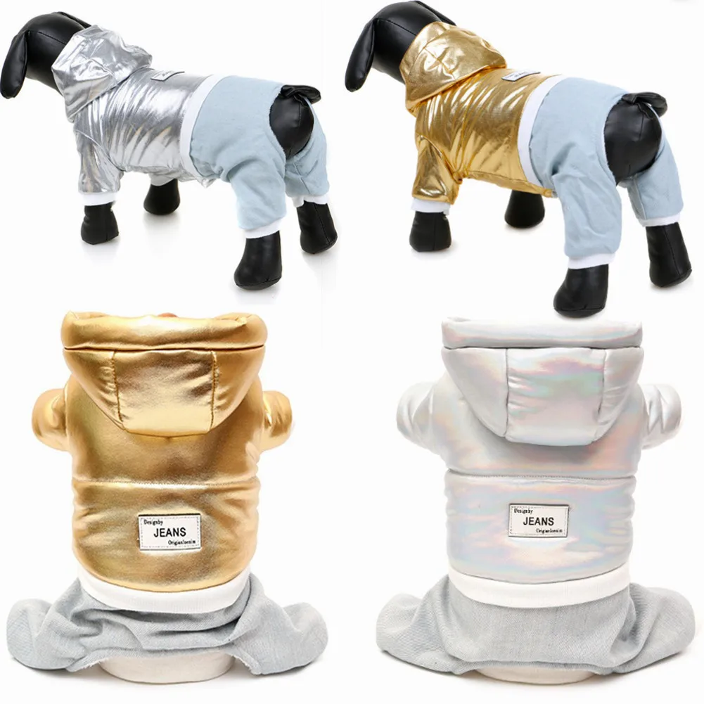 

Winter Pet Clothes For Dogs Reflective Waterproof Dog Coat Jacket Warm Fleece Puppy Jumpsuits Chihuahua French Bulldog Clothing