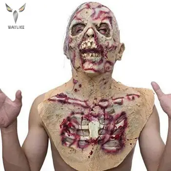 

Waylike Scary Full Head Mask Monster Mask Costume Party Rubber Latex Mask for Halloween