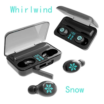 

2 Options F9 TWS Real Wireless Bluetooth Earphone TOUCH Earbud Headphones In ear Sports Headset LED Display Phone With MIC