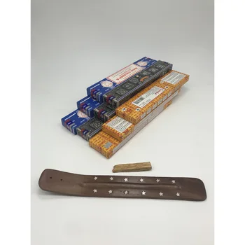 

INCENSE NAG CHAMPA, GOLOKA yellow and SUPER HIT 3 boxes each + burner