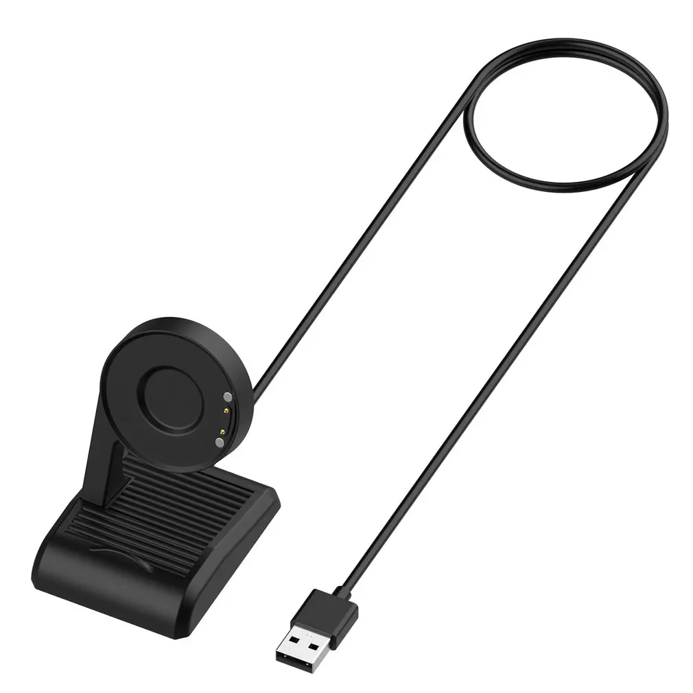 TUSITA Cargador para Ticwatch E2 S2 SmartWatch Accesorios Base de Carga USB Cable 100 cm