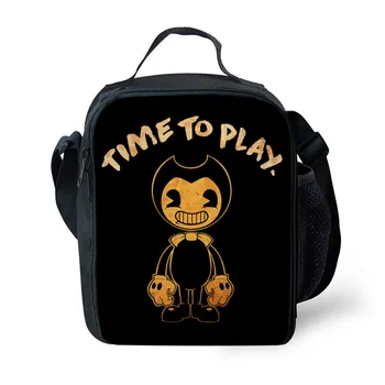 

Bendy Series Personalised Kid Lunch Bag Insulated School Boys Girls Lunch Box Snack