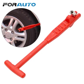 

FORAUTO Car Tire Valve Stem Puller Tube Valve Core Wrench Metal Tire Repair Tools Car Motorcycle Vacuum Tire Nozzle Remover