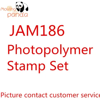 

MovingPanda JAM186 Stamp set and Metal Cutting Dies DIY Scrapbooking Carbon Die Photo Album Invitation Card Making