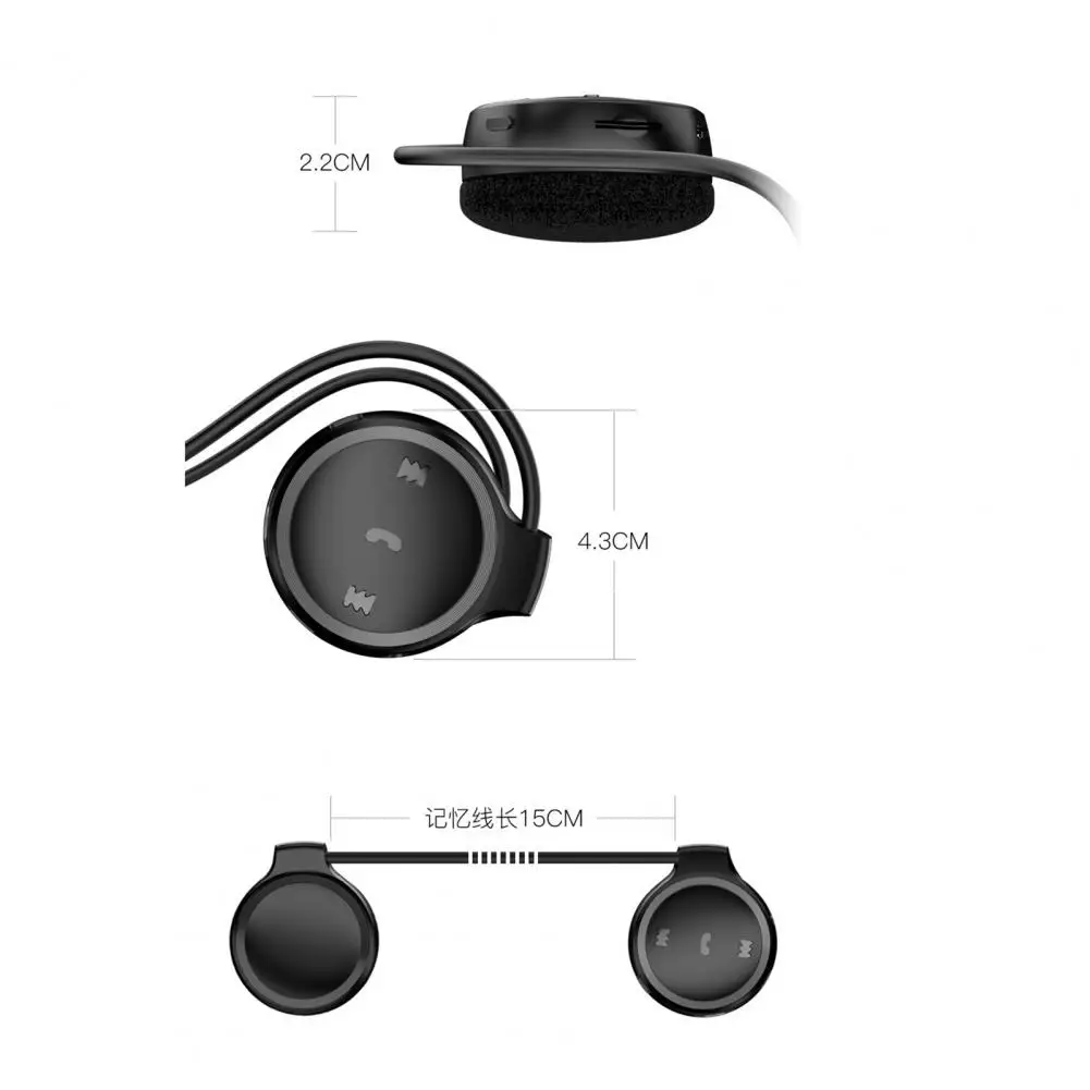 Carregamento Usb Portátil à Prova Dwireless Água Esportes sem Fio Bluetooth Fone de Ouvido Esportes Fone de Ouvido Bluetooth Bluet K31 - Image 4