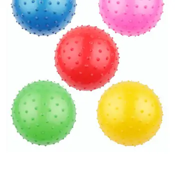

Lovely Barbed Ball Massage Ball Kids Inflatable Toy Gift Ornament (Random Colour)