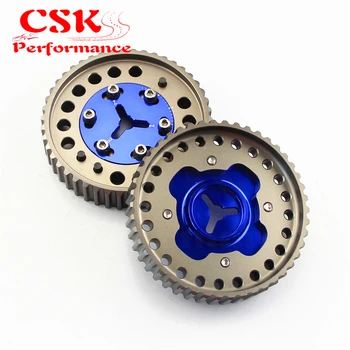 

Cam Gear pulley Pair Fits For Mazda MX-5 / MX5 BP6/BP8 NB6/8 camshaft gears Blue / Purple