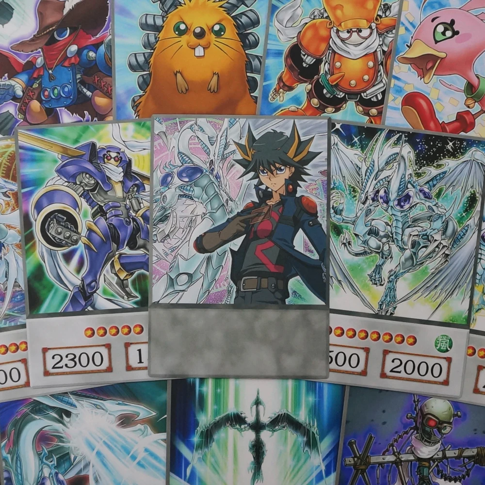 48 шт./компл. Yusei Fudo аниме стильные карты Yu-Gi-Oh 5Ds палуба героев фильма дуэли Stardust