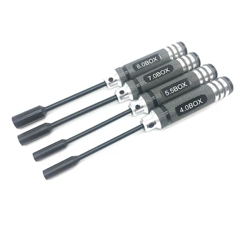 

4.0/5.5/7.0/8.0mm Model DIY Tool Modified Hex Socket Screwdriver Maintenance Debugging Accessories for RC Aircraft Boat Car